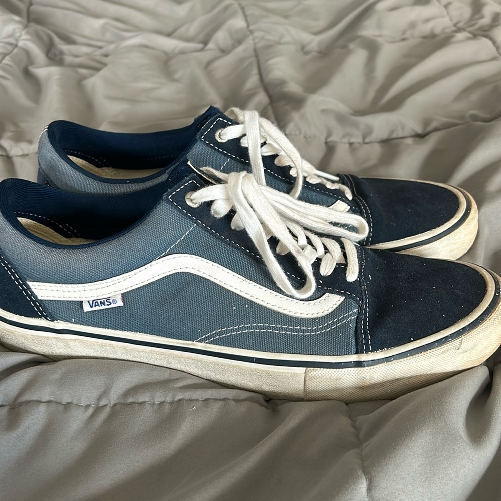Mens Vans Pro Old Skool Skate Shoe Size 13